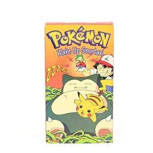 Pokémon: Wake Up Snorlax! VHS (Pioneer & Viz Video, 1997, 1998) TESTED